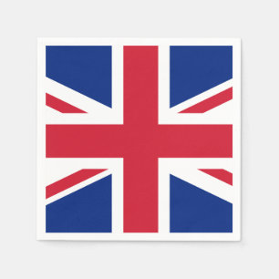 Flagge des Vereinigten Königreichs Serviette
