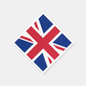 Flagge des Vereinigten Königreichs Serviette (Ecke)