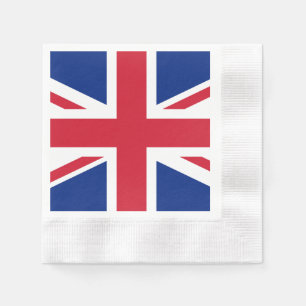 Flagge des Vereinigten Königreichs Serviette