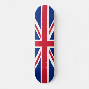 Flagge des Vereinigten Königreichs Skateboard