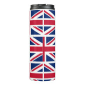 Flagge des Vereinigten Königreichs Thermosbecher (Rückseite)
