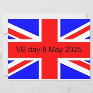 Flagge des Vereinigten Königreichs VE Tag 2025