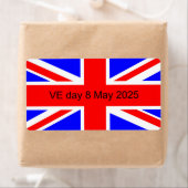 Flagge des Vereinigten Königreichs VE Tag 2025 (Insitu)