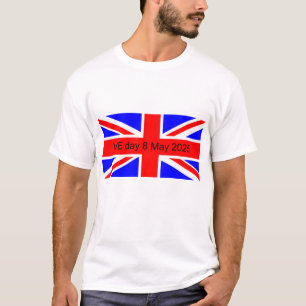 Flagge des Vereinigten Königreichs VE Tag 2025 T-Shirt