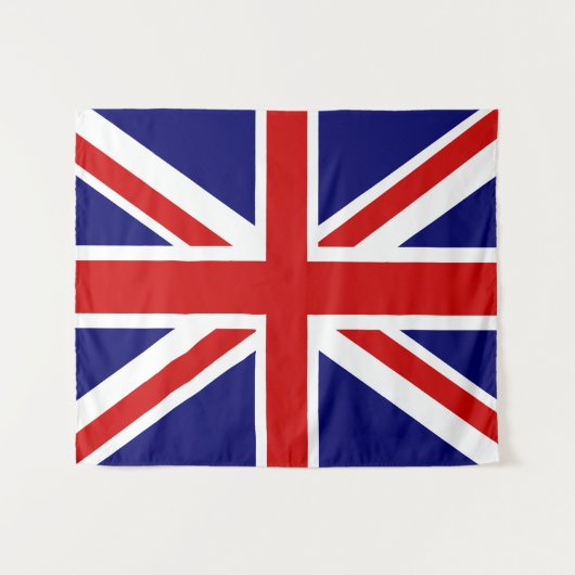 Flagge des Vereinigten Königreichs Wandteppich (Vorderseite (Horizontal))