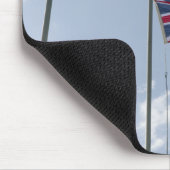 Flagge des Vereinigten Königreichs zwischen afghan Mousepad (Ecke)