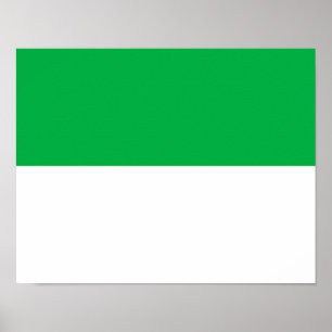 Flagge des Vlieland Poster