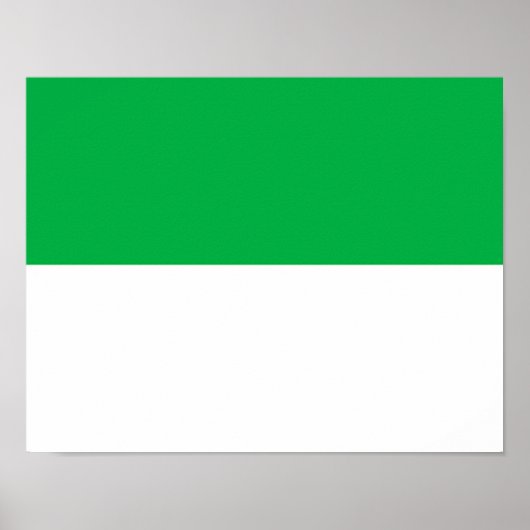 Flagge des Vlieland Poster (Vorne)