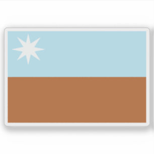 Flagge des Volkes von Muruwari, Ozeanien Aufkleber
