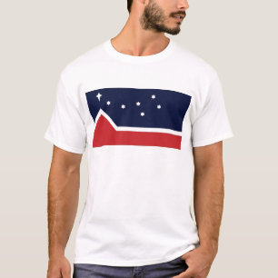 Flagge des Westerns Kanada T-Shirt