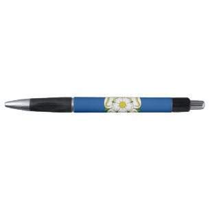Flagge des Yorkshire Black Ink Pen Kugelschreiber