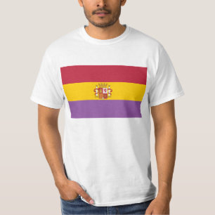 Flagge des zweiten spanischen Republik-T-Shirts T-Shirt