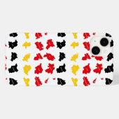 Flagge deutscher Staaten Case-Mate iPhone Hülle (Rückseite (Horizontal))