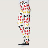 Flagge deutscher Staaten Leggings (Links)