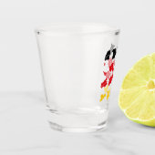 Flagge deutscher Staaten Schnapsglas (Links)