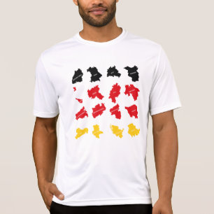 Flagge deutscher Staaten T-Shirt