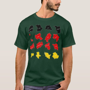 Flagge deutscher Staaten T-Shirt