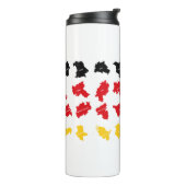 Flagge deutscher Staaten Thermosbecher (Nach links gedreht)