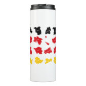 Flagge deutscher Staaten Thermosbecher (Rückseite)