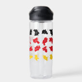 Flagge deutscher Staaten Trinkflasche (Rückseite)
