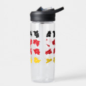 Flagge deutscher Staaten Trinkflasche (Links)
