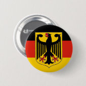 Flagge Deutschland Eagle Button (Vorne & Hinten)