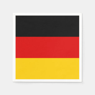 Flagge Deutschland Papier Napkins Serviette