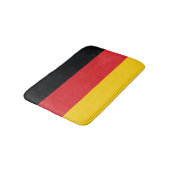 Flagge Deutschlands Badematte (Schrägansicht)