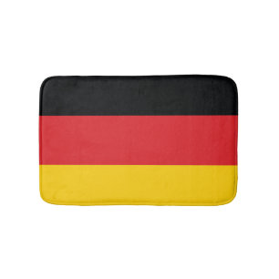 Flagge Deutschlands Badematte