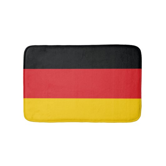 Flagge Deutschlands Badematte (Vorderseite)