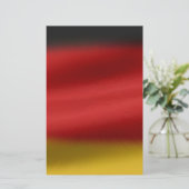 Flagge Deutschlands Briefpapier (Stehend Vorderseite)