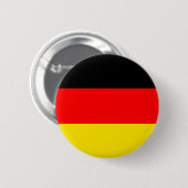 Flagge Deutschlands Button (Vorne & Hinten)