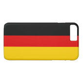 Flagge Deutschlands Case-Mate iPhone Hülle (Rückseite (Horizontal))