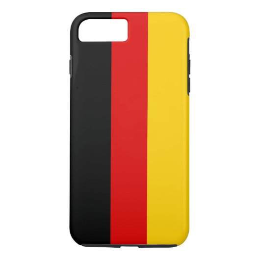 Flagge Deutschlands Case-Mate iPhone Hülle (Rückseite)