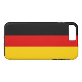 Flagge Deutschlands Case-Mate iPhone Hülle (Rückseite (Horizontal))