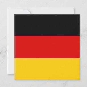 Flagge Deutschlands (Deutschland) Karte