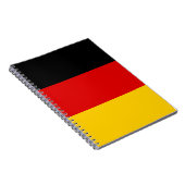 Flagge Deutschlands (Deutschland) Notizblock (Rechte Seite)