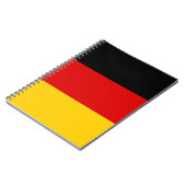 Flagge Deutschlands (Deutschland) Notizblock (Linke Seite)
