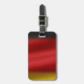 Flagge Deutschlands Gepäckanhänger (Vorderseite vertikal)