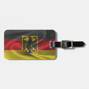 Flagge Deutschlands Gepäckanhänger