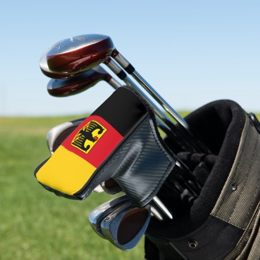 Flagge Deutschlands Golf Headcover (In Situ)