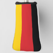 Flagge Deutschlands Golf Headcover (Rotieren 90)