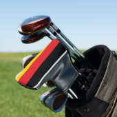 Flagge Deutschlands Golf Headcover (In Situ)