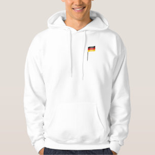 Flagge Deutschlands Hoodie