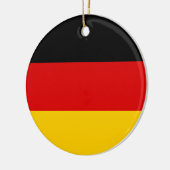 Flagge Deutschlands Keramik Ornament (Links)