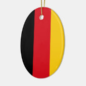 Flagge Deutschlands Keramik Ornament (Links)