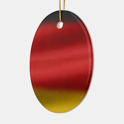 Flagge Deutschlands Keramik Ornament (Links)