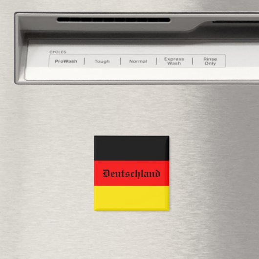 Flagge Deutschlands Magnet (In Situ (Geschirrspüler))