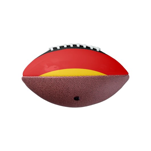 Flagge Deutschlands Mini Football (Gedreht 270)