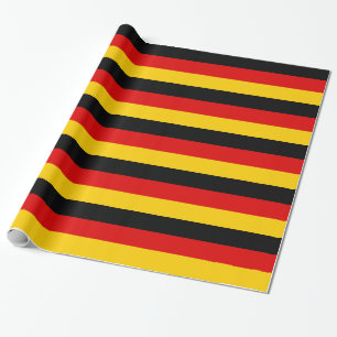 Flagge Deutschlands oder Deutschlands Geschenkpapier